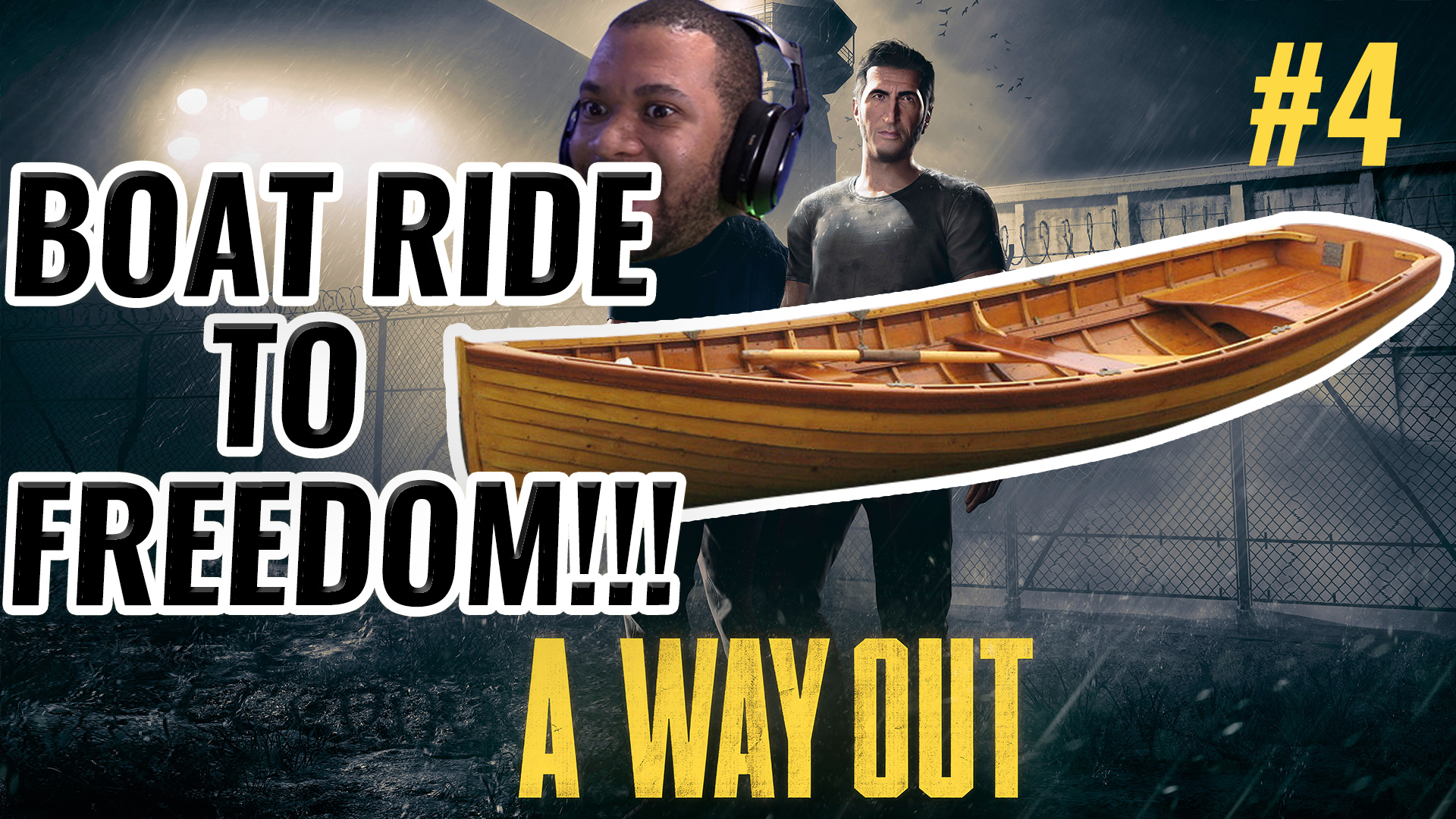 BOAT RIDE TO FREEDOM!!! [A WAY OUT #4] Thumbnail